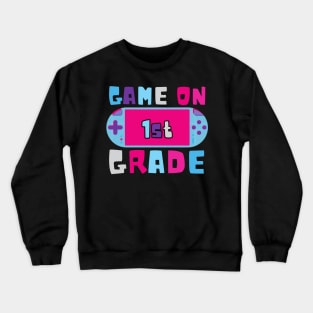 Game On 1st Grade Crewneck Sweatshirt